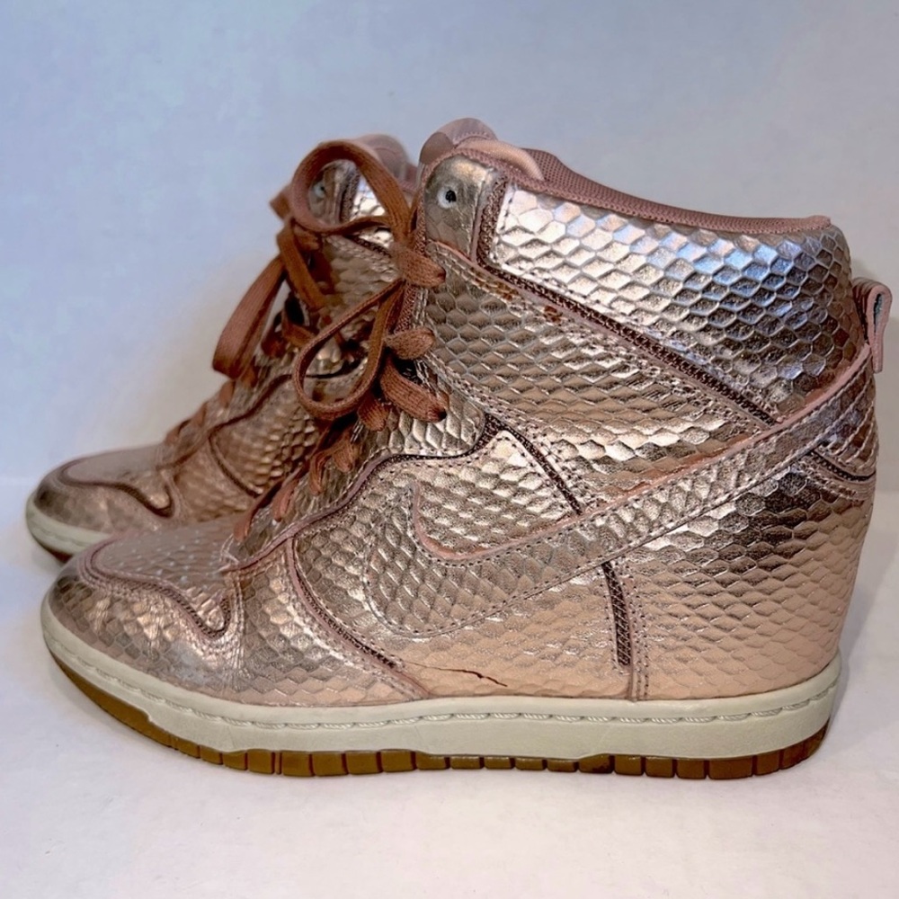 Rare Nike Dunk Sky Hi Hidden Wedge Sneakers